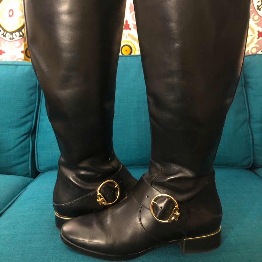 Tory Burch Black Boots